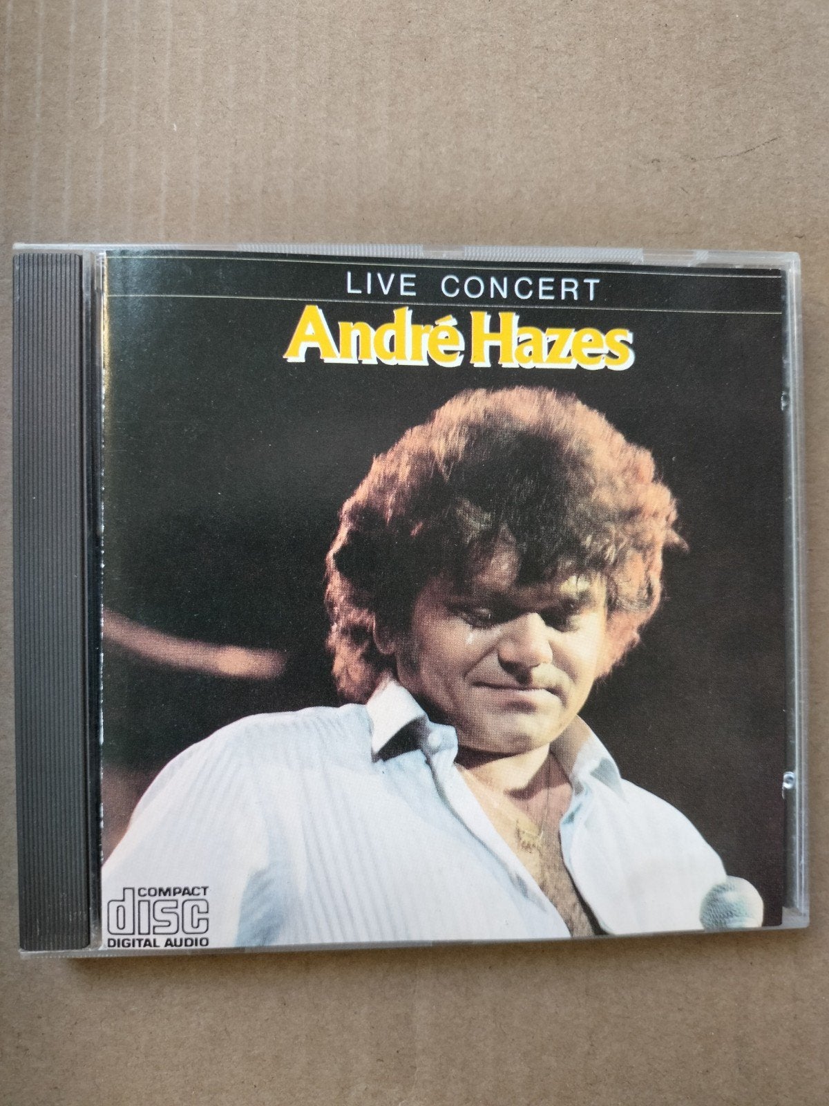 André Hazes Live Concert CD, Verzenden, Gebruikt, Levenslied of Smartlap