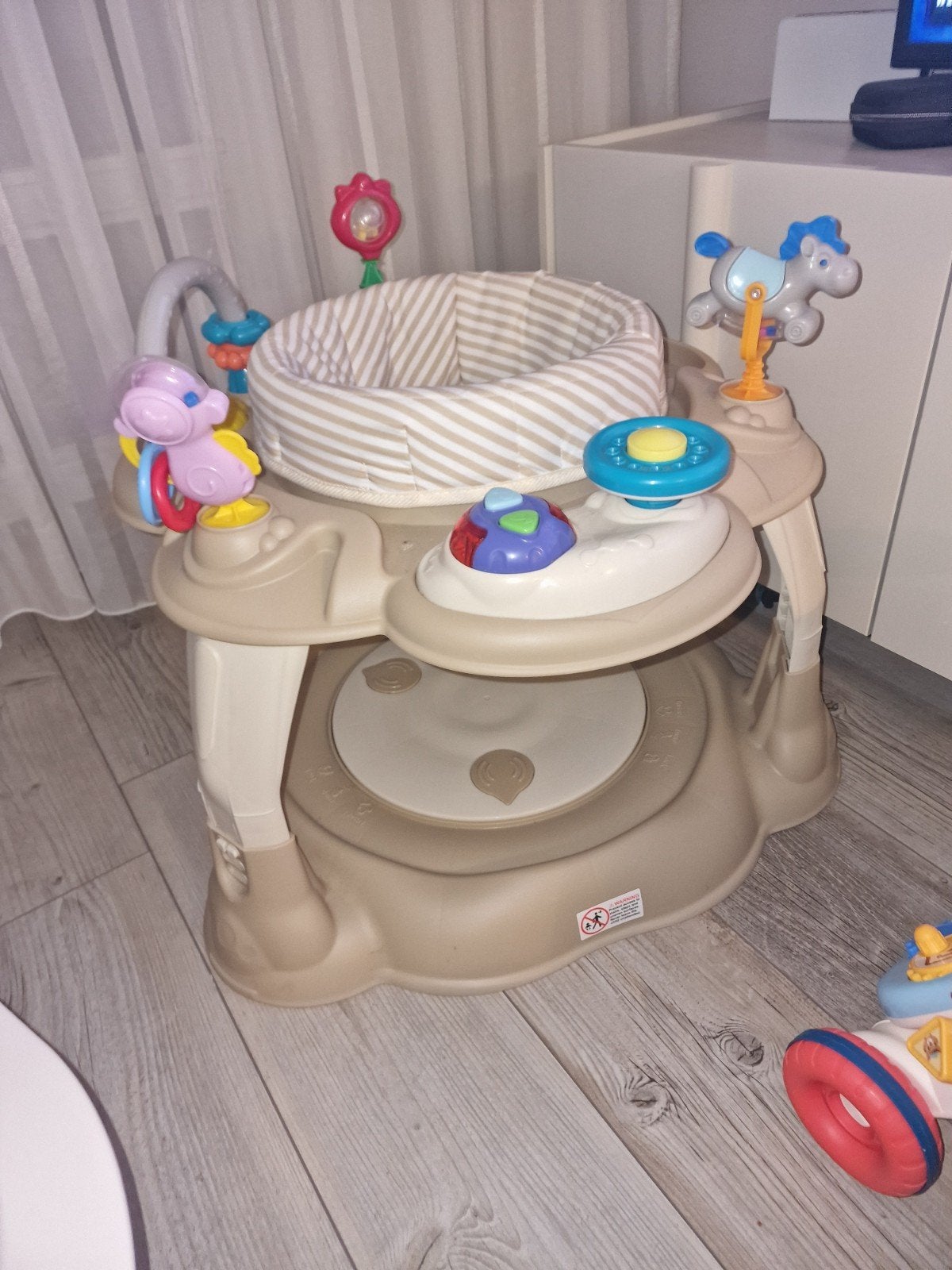MamaLoes Activity Center - Jolly - Beige - Baby Jumper, Kinderen en Baby's, Ophalen, Zo goed als nieuw, Overige typen, Met licht