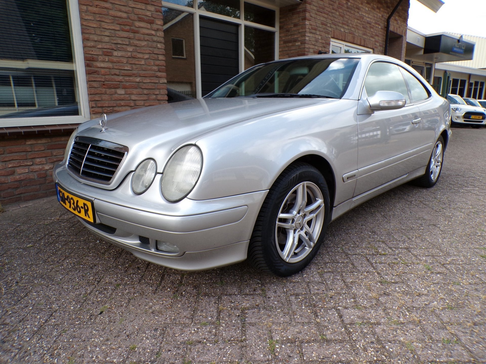 Mercedes-Benz CLK-klasse Coupé 200 K. Avantgarde, Auto's, Gebruikt, Zwart, 4 cilinders, 4 stoelen