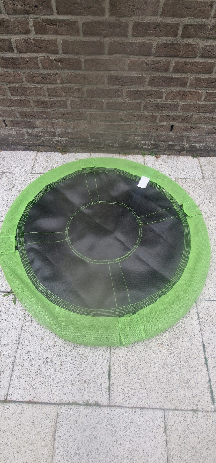 Playland Nestschommel 110 cm Groen - Zo goed als nieuw, Ophalen, Zo goed als nieuw, Schommel