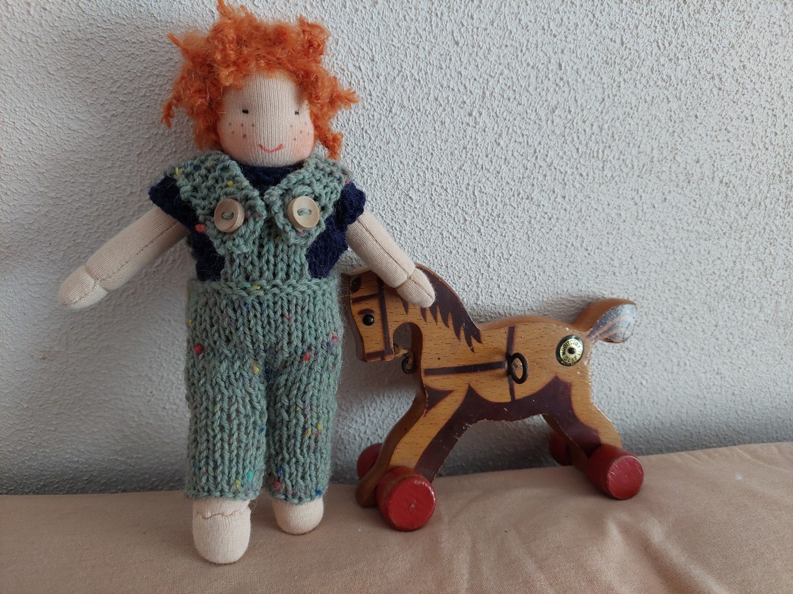 Zonbekindpop, Waldorfpop, Antroposofische pop, Kinderen en Baby's, Speelgoed | Poppen, Ophalen of Verzenden, Nieuw, Overige typen