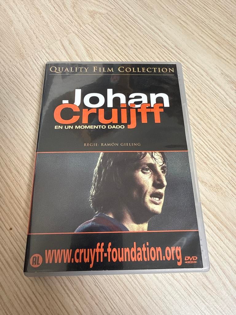 Johan Cruijff - En Un Momento Dado DVD, Ophalen of Verzenden, Zo goed als nieuw