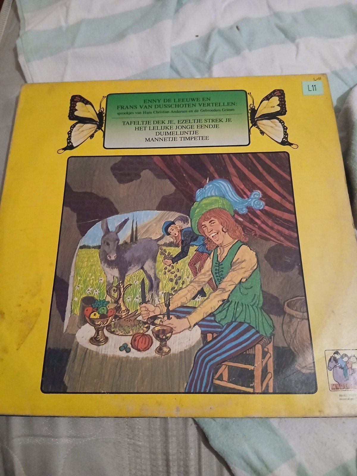 Sprookjes van Andersen en Grimm - LP, Ophalen of Verzenden, Gebruikt, Verhaal of Sprookje, 6 tot 9 jaar