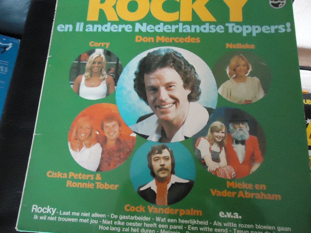 Rocky ( en twee andere Nederlandse Toppers, Ophalen of Verzenden, Zo goed als nieuw, Overige formaten, Levenslied of Smartlap
