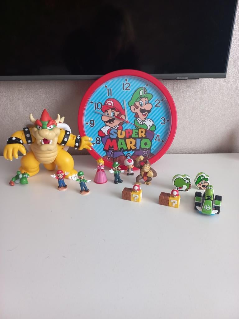 Mario spulletjes, Ophalen