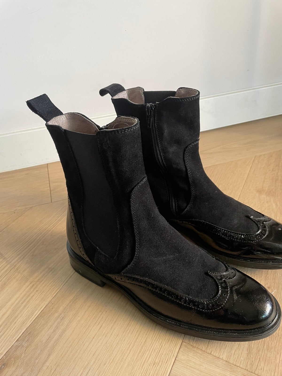 DLS enkellaarsjes, Kleding | Dames, Ophalen, Zo goed als nieuw, Zwart