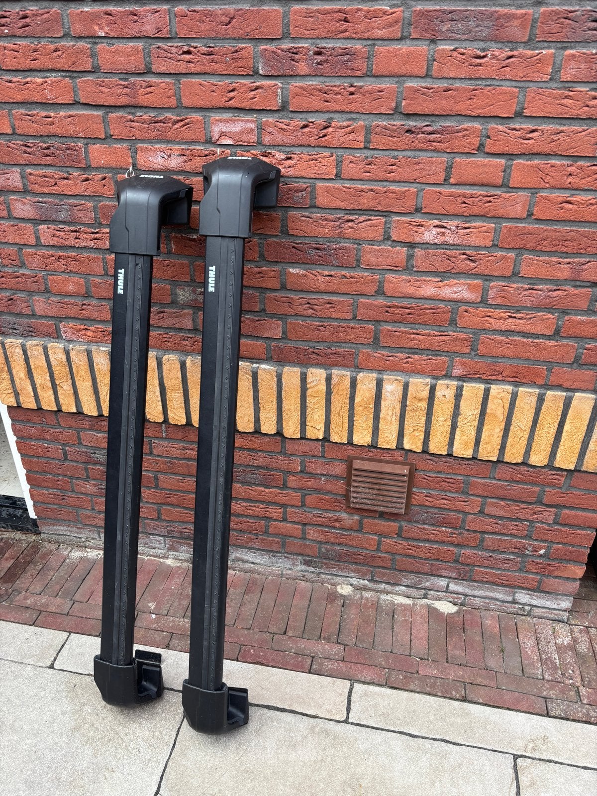 Thule Wingbar dakdragers voor Audi E-tron Sportback, Auto diversen, Dakdragers, Ophalen, Gebruikt