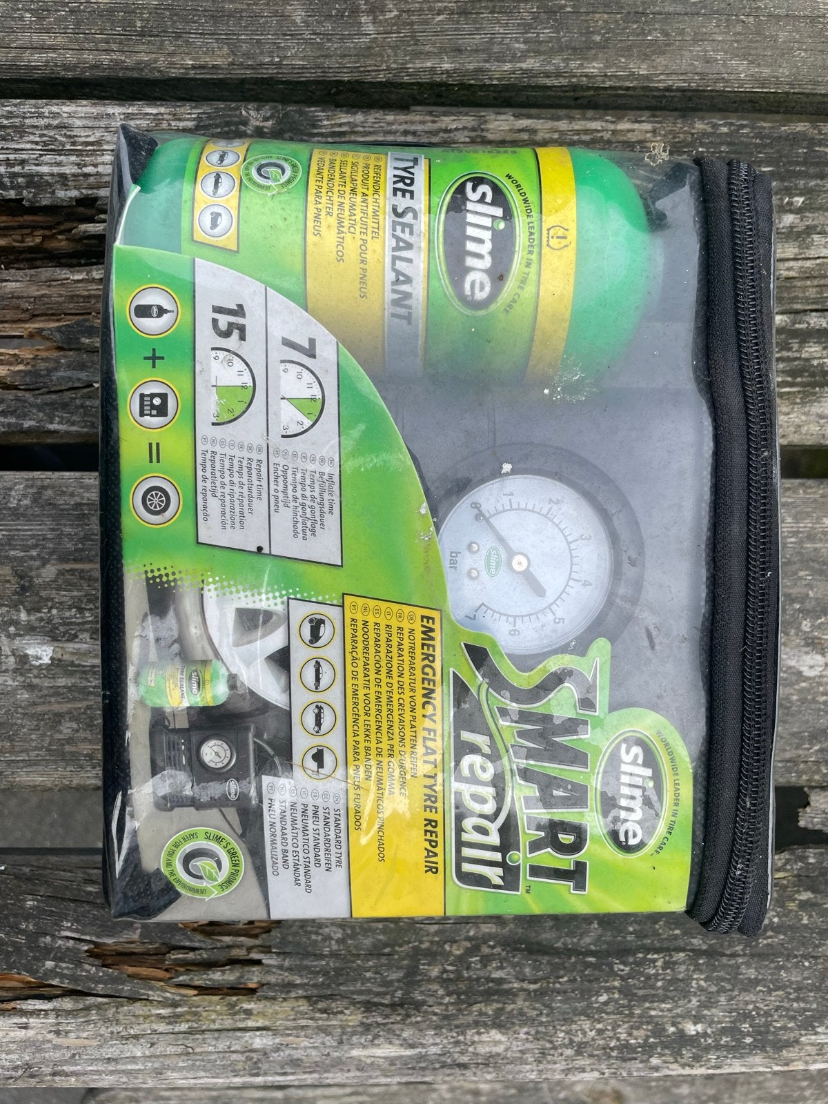 Slime Smart Repair Noodreparatieset voor banden, Ophalen