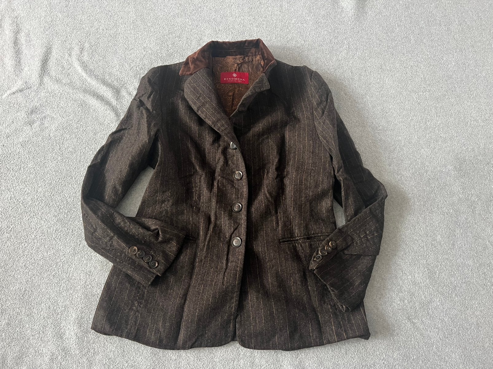 Maat S dames blazer vintage, Ophalen of Verzenden, Zo goed als nieuw, Maat 38/40 (M), Grijs