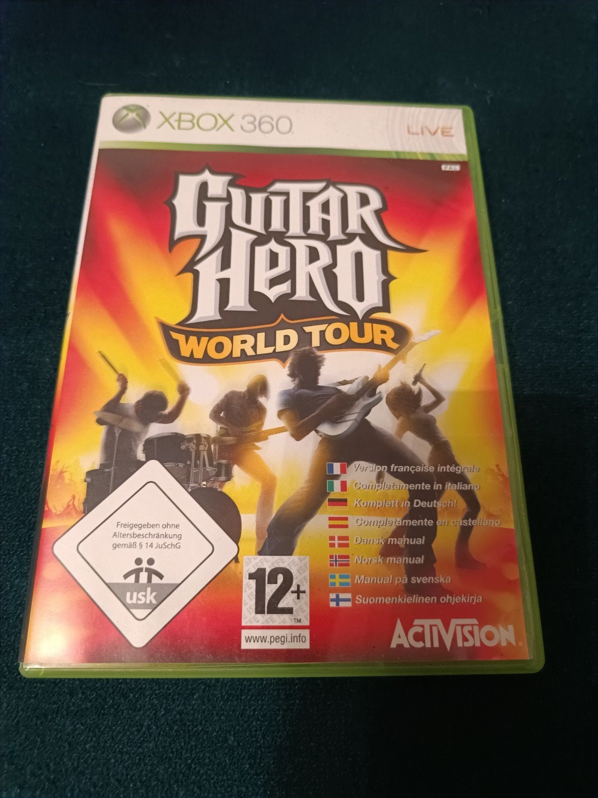 Guitar Hero World Tour, Spelcomputers en Games, Muziek, Ophalen of Verzenden, Zo goed als nieuw, 3 spelers of meer