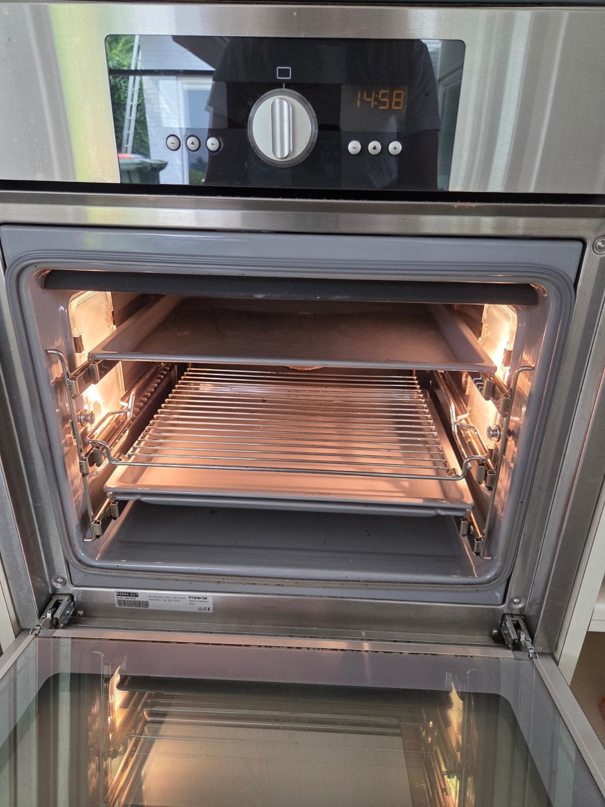 Imperial oven B5664-2 UT - Werkt nog prima, Witgoed en Apparatuur, Ovens, Ophalen, Gebruikt, Heteluchtoven, Inbouw