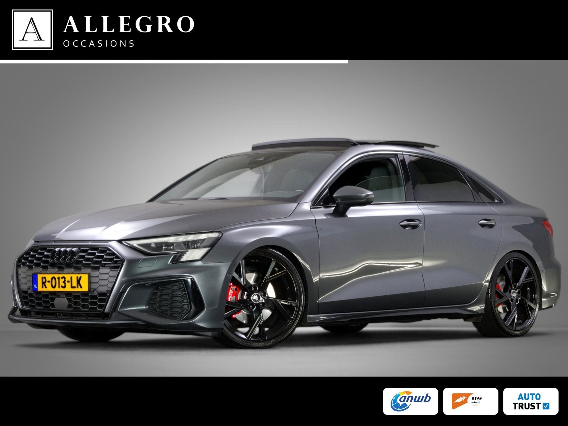 Audi A3 Limousine 35 TFSI Edition One (RS-STOELEN, ADAPTIVE, Auto's, Dealer onderhouden, 4 cilinders, 150 pk, 690 kg