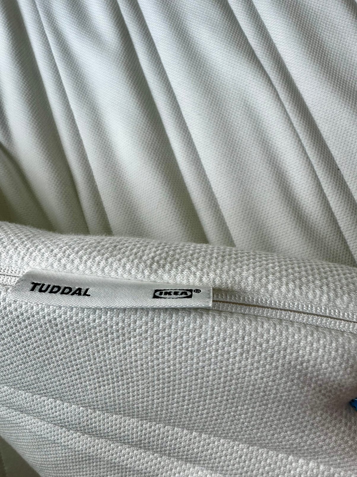 IKEA TUDDAL matras topper 160x200 cm wit, Ophalen, Zo goed als nieuw, Tweepersoons, 160 cm