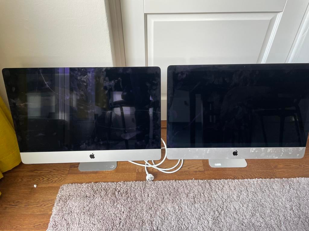 2x defecte imac 27 inch, Computers en Software, Apple Desktops, Niet werkend, iMac, Onbekend, Onbekend, 16 GB, Ophalen of Verzenden