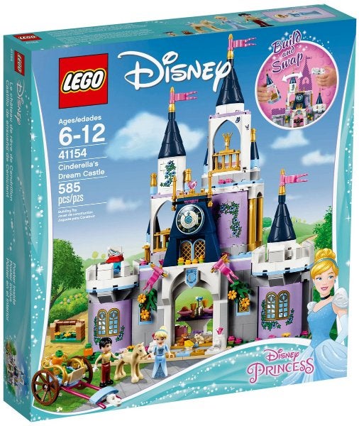 Lego Disney 41154 Assepoesters droomkasteel, Lego, Nieuw, Ophalen of Verzenden, Disney