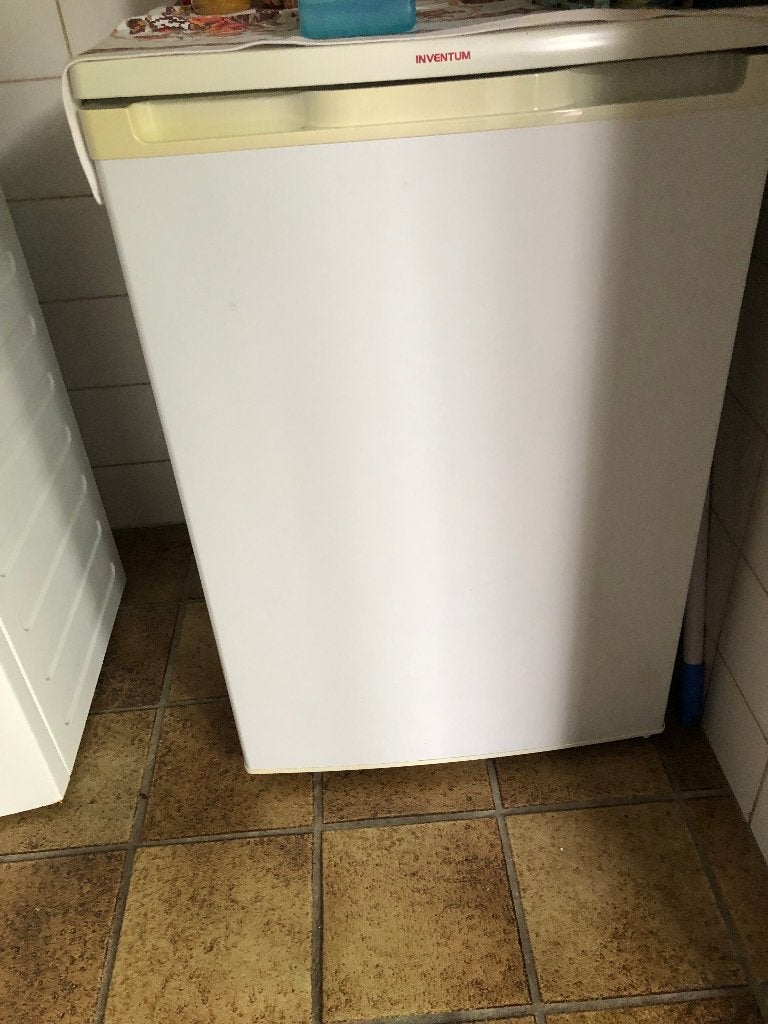 Vrieskist vrieskast met drie lades Inventum, Ophalen, Gebruikt, 50 tot 100 cm, Minder dan 100 cm