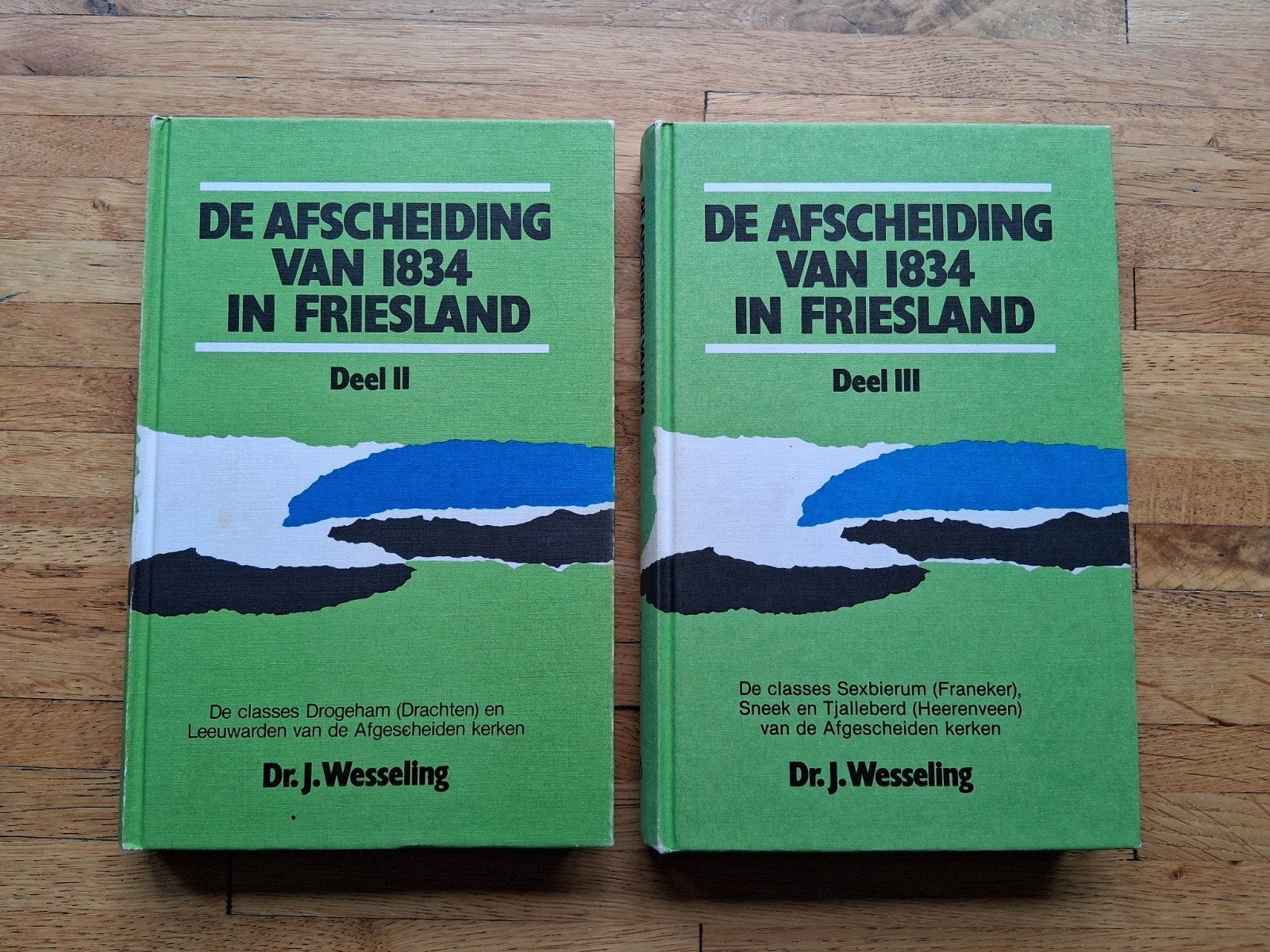 2 delen de afscheiding van 1834 in friesland geschiedenis, Ophalen of Verzenden, Zo goed als nieuw