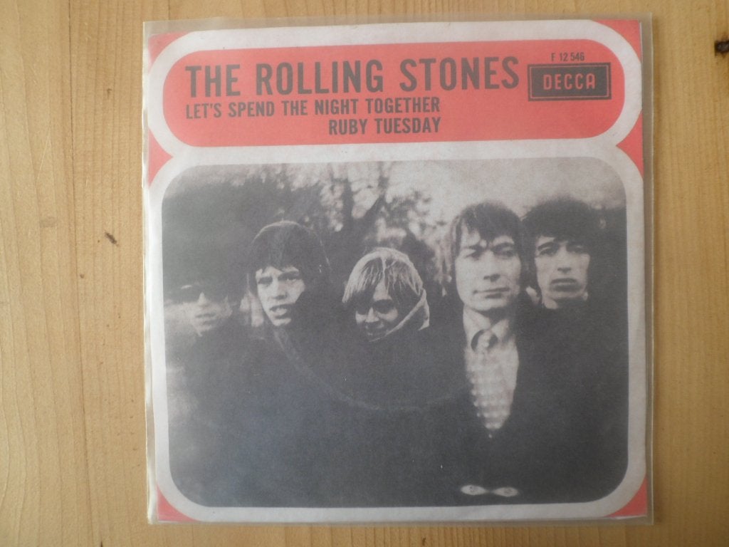 Rolling Stones, Ophalen of Verzenden, Gebruikt, 7 inch, Rock en Metal