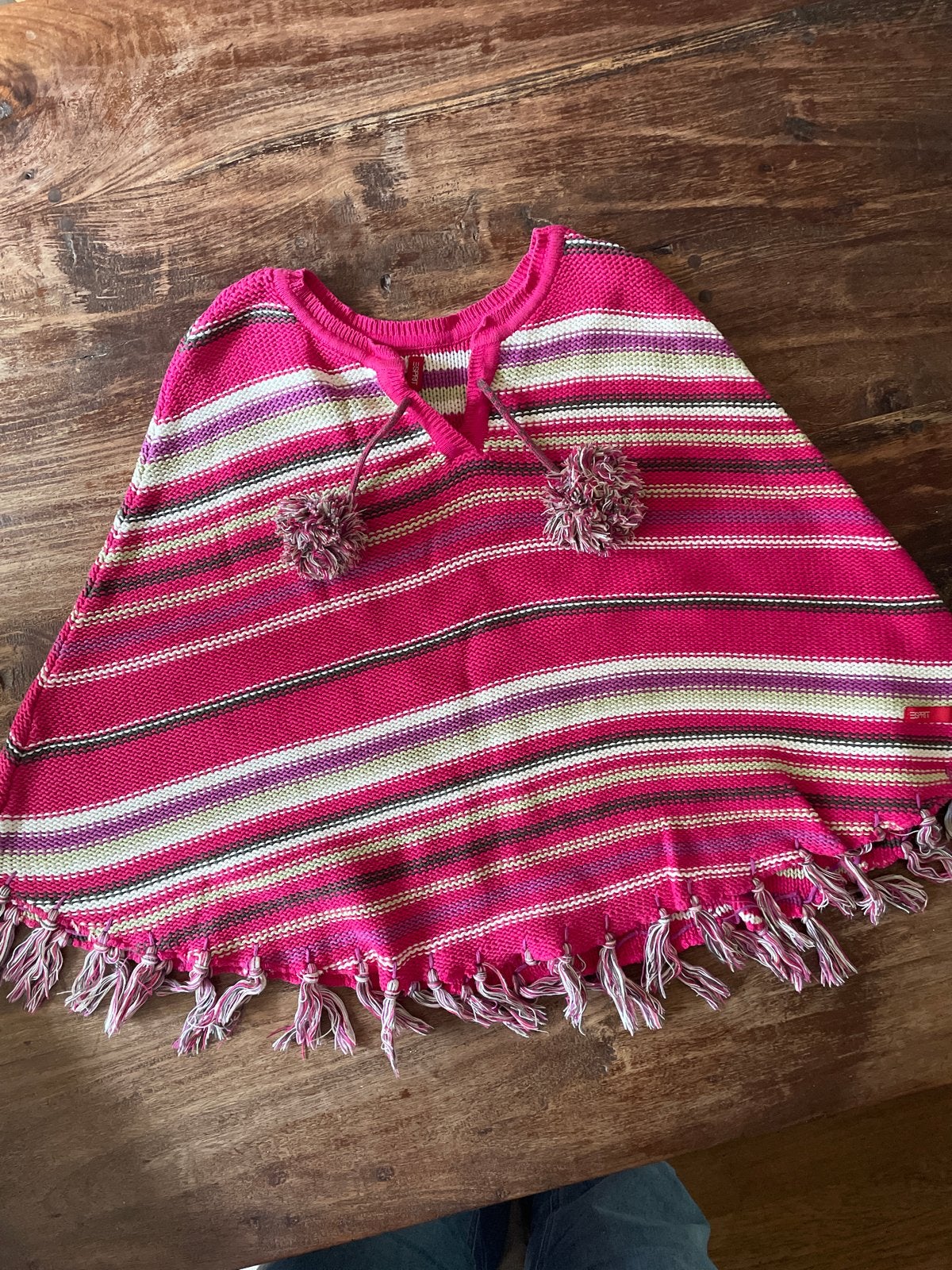 Esprit poncho voor meisjes, maat 140, Ophalen of Verzenden, Zo goed als nieuw, Meisje, Trui of Vest