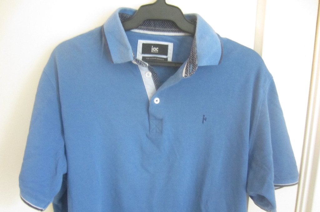 Jac Hensen polo  -  maat XL, Blauw, Maat 56/58 (XL), Ophalen of Verzenden, Zo goed als nieuw