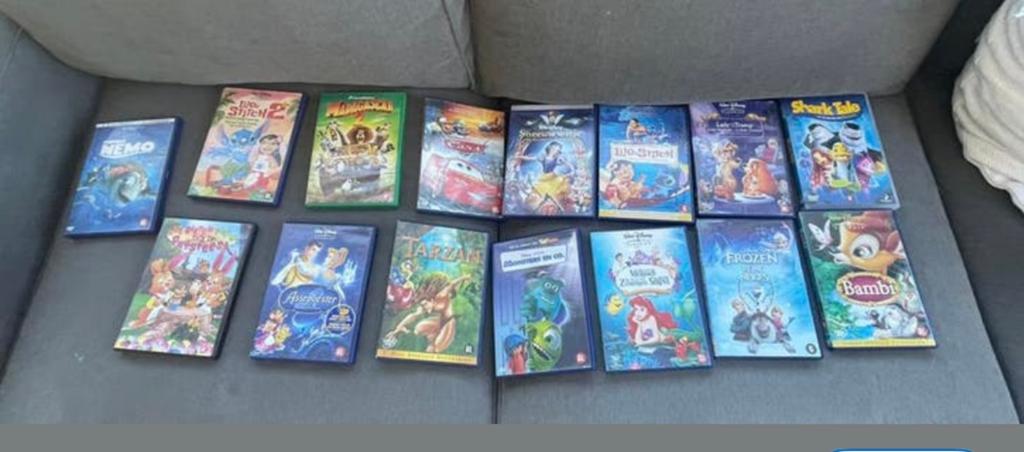 Disney Dvd’s, Alle leeftijden, Ophalen, Gebruikt
