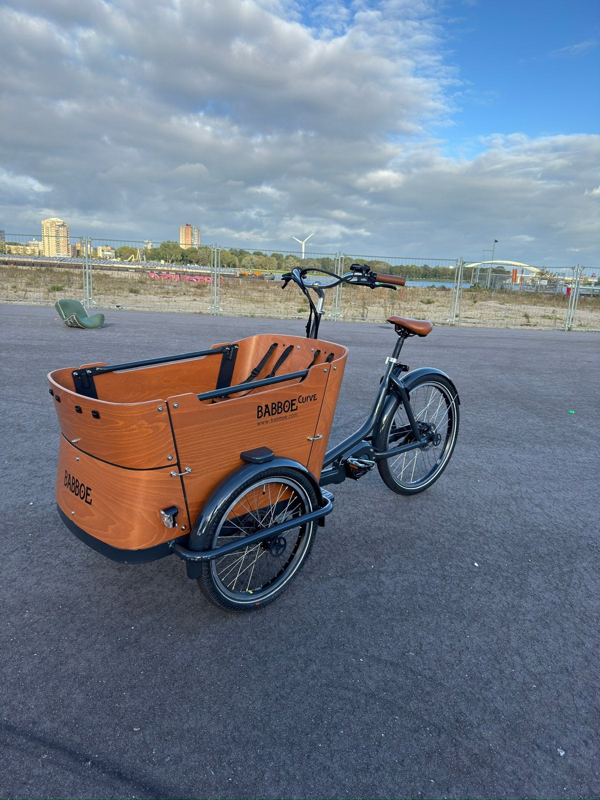 Babboe Curve Mountain Elektrisch 2025 – 195 km – Ruilen ZGAN, Fietsen en Brommers, 4 kinderen of meer, Elektrisch, Zo goed als nieuw