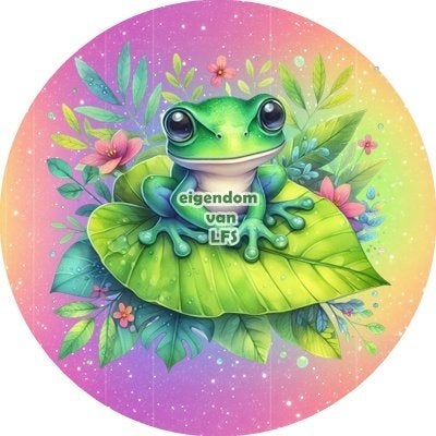 lf497 icing frosting kikker 19cm eetbare taart plaat print, Ophalen of Verzenden, Nieuw, Taarten, Versiering
