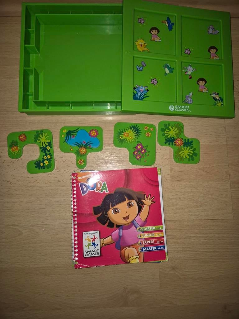 Dora SmartGames Puzzelspel - Educatief en Leuk!, Ophalen of Verzenden, Gebruikt, Puzzelen