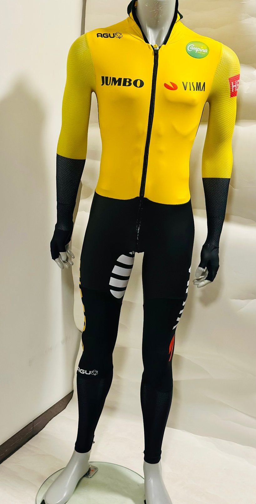 Schaatskleding schaatspak snelpak speedsuit maat M rubber, Sport en Fitness, Ophalen of Verzenden, Gebruikt