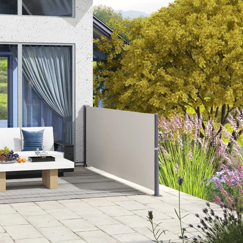 Uitschuifbaar Zijscherm - Wind- en Zonwering NIEUW, Tuin en Terras, Tuinschermen, Nieuw, Ophalen of Verzenden, A, A