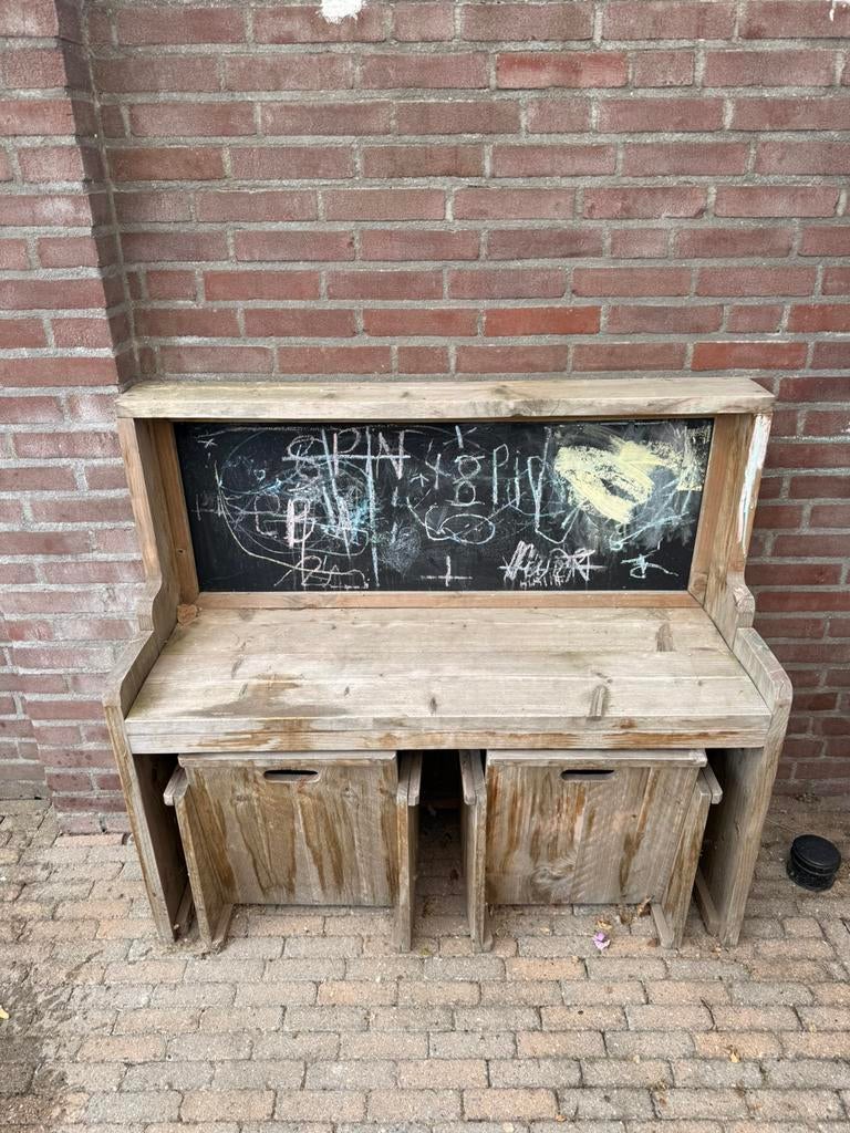 Kindertafel, Ophalen, Gebruikt