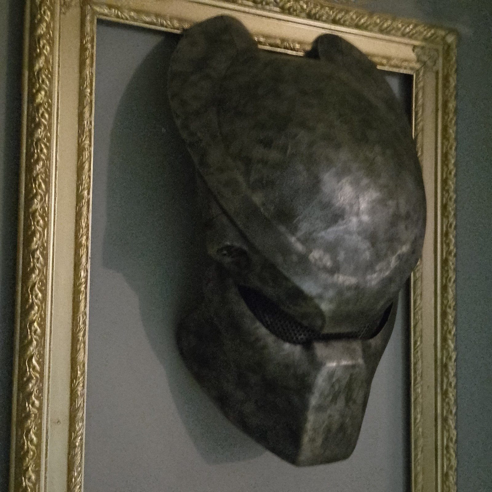 Enorm Predator Bio Mask!, Ophalen of Verzenden, Zo goed als nieuw, Film, Beeldje, Replica of Model
