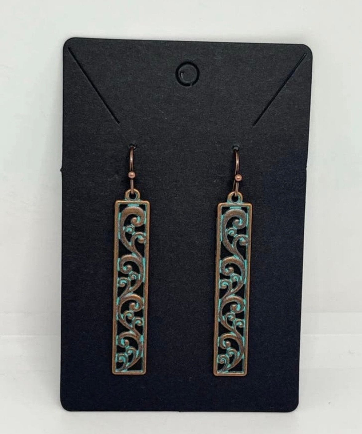 Bronskleurige boho oorbellen nieuw, Sieraden, Tassen en Uiterlijk, Oorbellen, Overige materialen, Hangers, Bruin, Verzenden