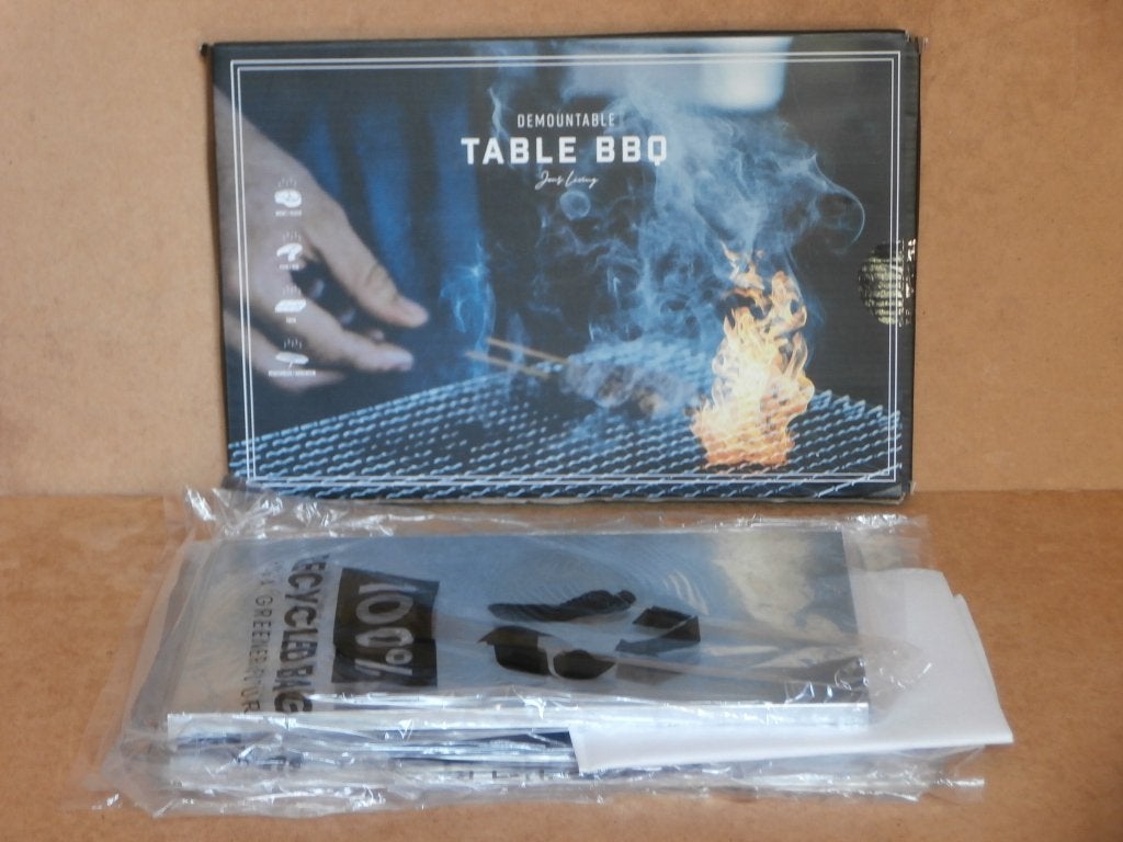 Jens Living BBQ tafel barbecue demonteerbaar tafelbarbecue, Ophalen of Verzenden, Nieuw, Jens Living
