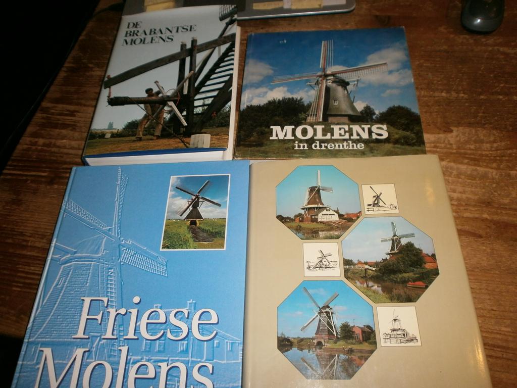 4 mooie molenboeken veel info en 100den fotos, Boeken, Ophalen of Verzenden, Nieuw