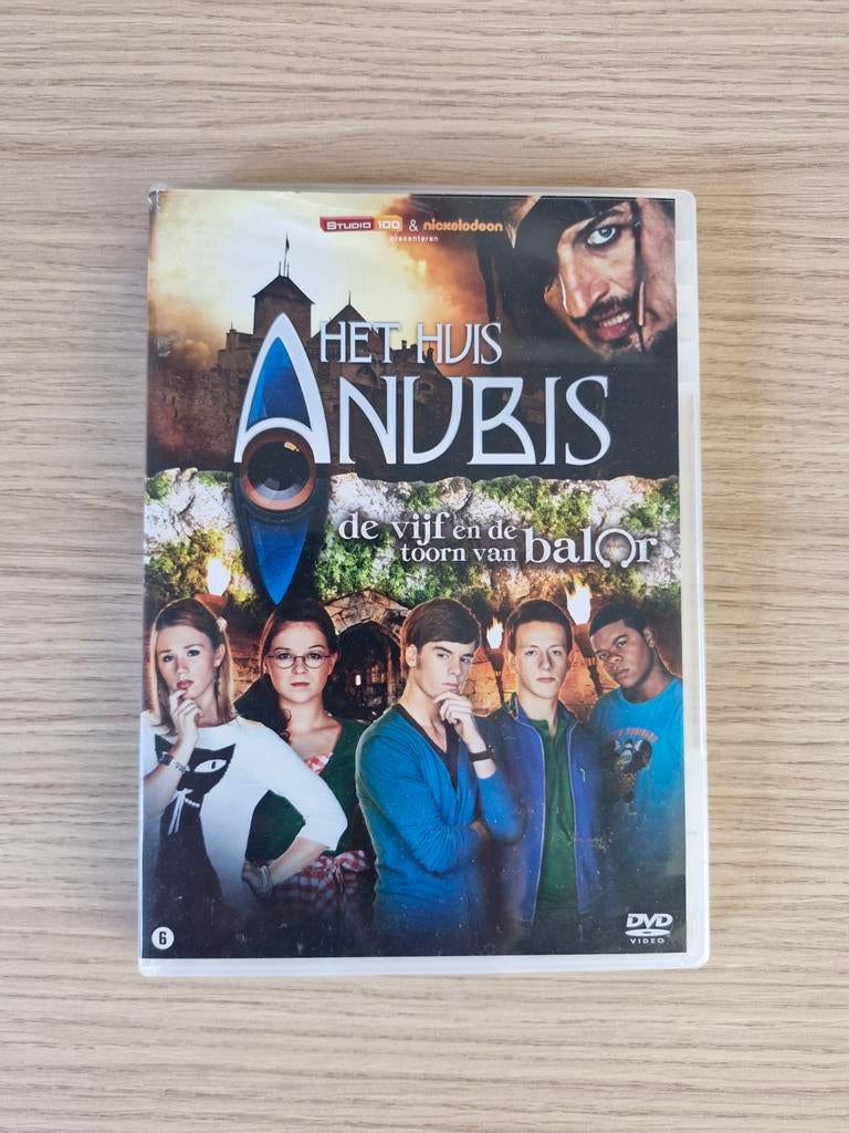 DVD Het Huis Anubis: De Vijf en de Toorn van Balor, Vanaf 6 jaar, Ophalen of Verzenden, Zo goed als nieuw
