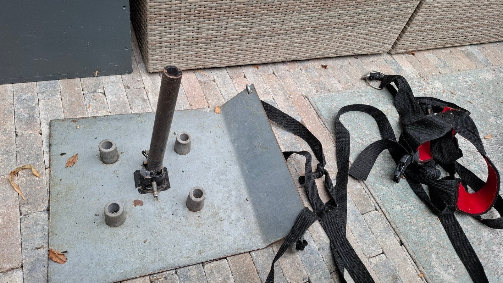 Flat Base Power Sled, Ophalen, Krachtstation
