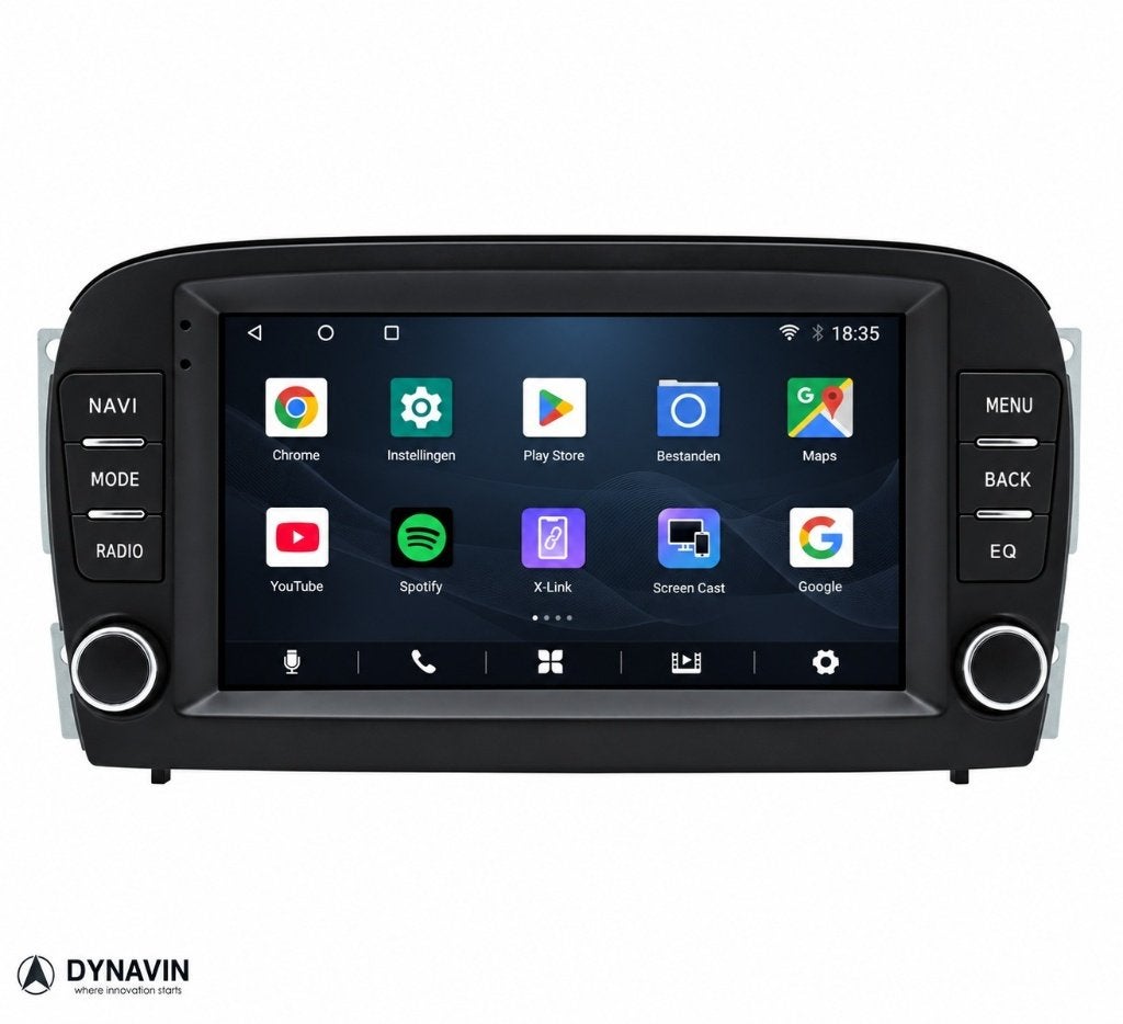 apple carplay mercedes SL R230 carplay android auto Dynavin, Auto diversen, Ophalen of Verzenden, Dynavin, Verkoop@inbouwnavigatie.com