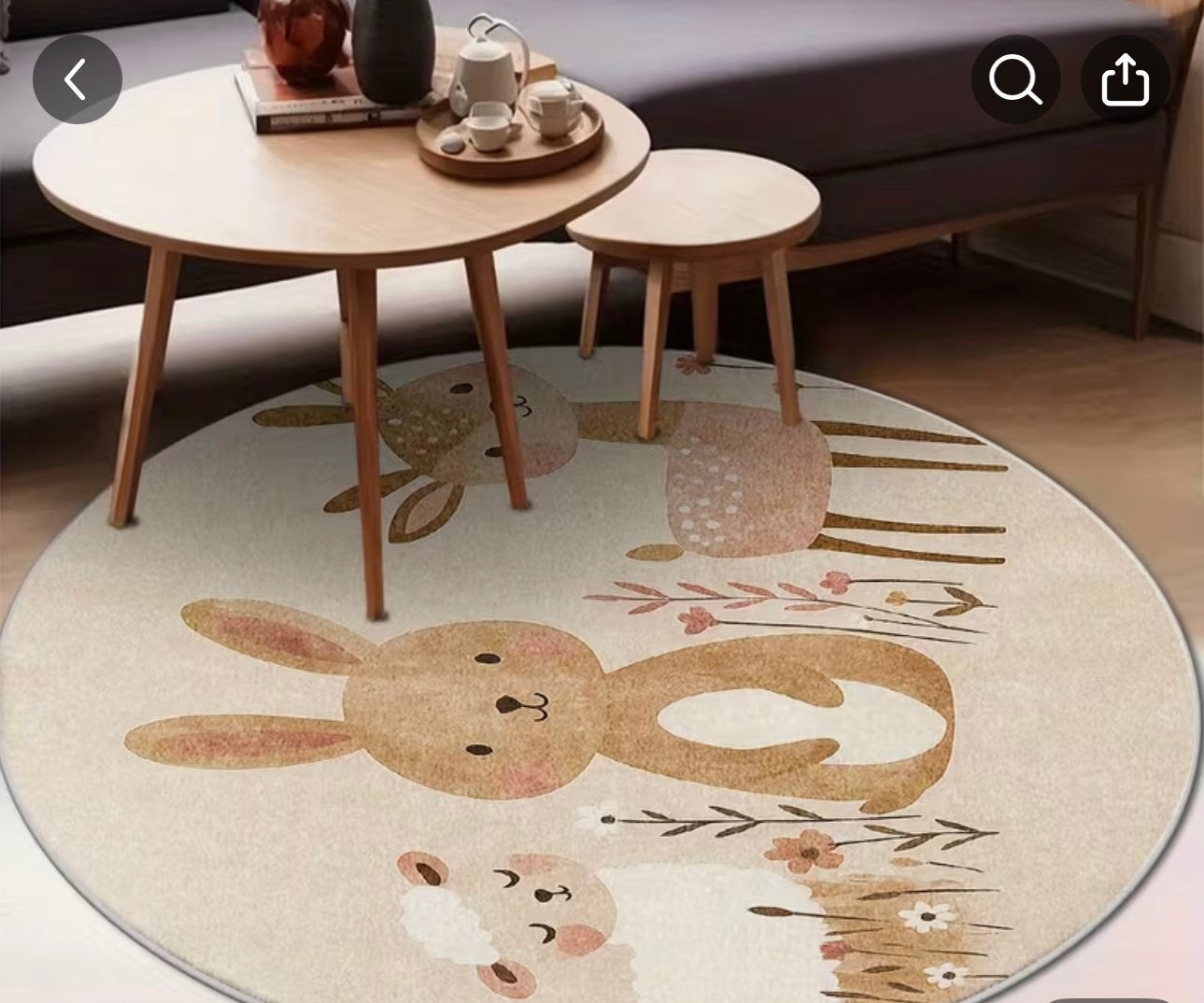 Leuk vloerkleed, Kinderen en Baby's, Ophalen of Verzenden, Zo goed als nieuw, Kleed of Kussen