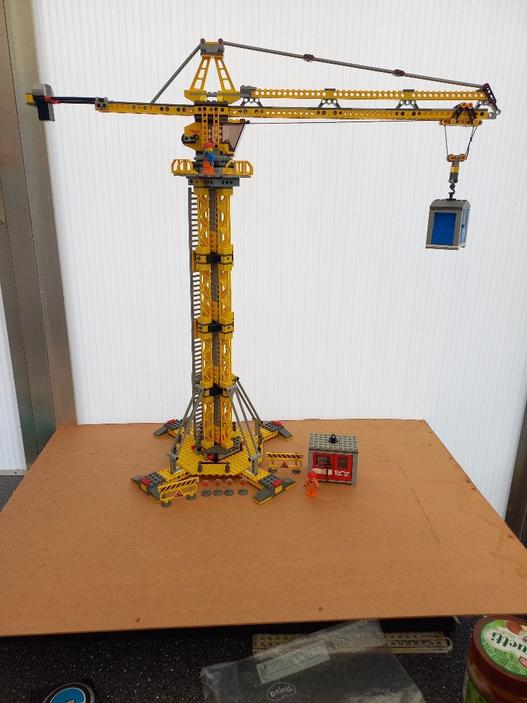 33. Lego City 7905 Bouwkraan, Compleet, Lego, Ophalen of Verzenden, Complete set