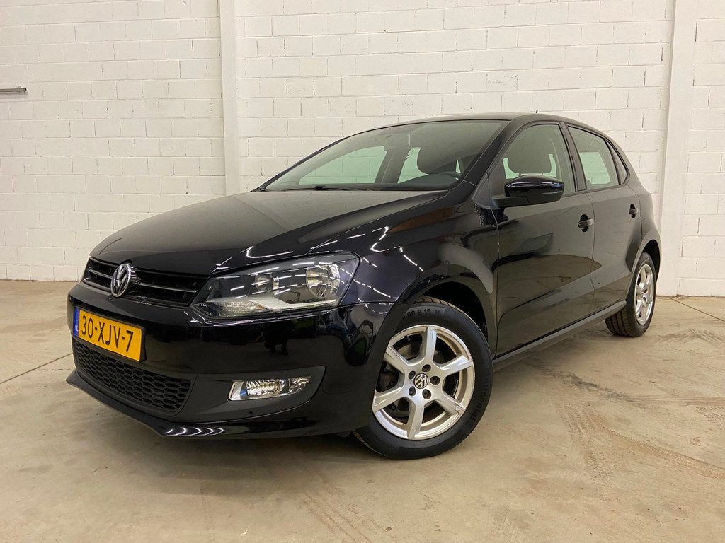 Volkswagen Polo 1.2 TSI 105pk Comfort Bluetooth Cruise Airco, Auto's, Voorwielaandrijving, Euro 5, Stof, Zwart