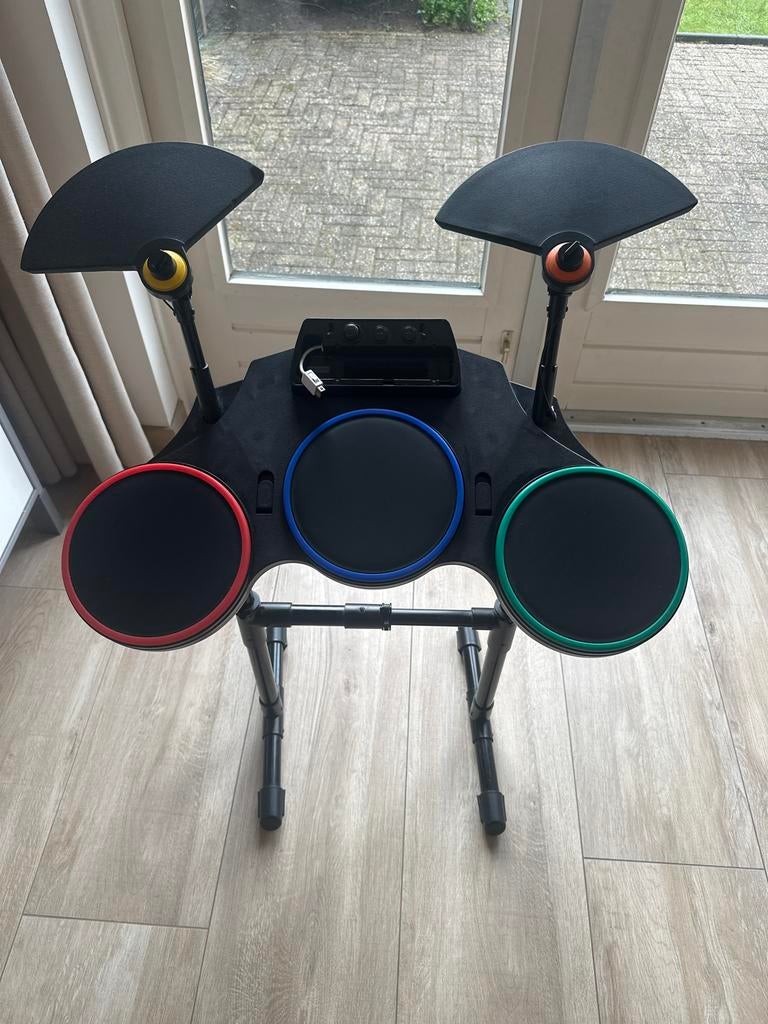 Rock Band drumstel voor Nintendo Wii - Compleet en werkend, Muziek, Gebruikt, Eén computer, Ophalen of Verzenden