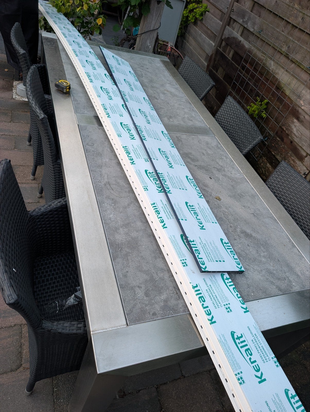 Keralit Classic Gevelpanelen - Nieuw, 490x170mm, 28mm dik, Doe-het-zelf en Verbouw, Platen en Panelen, Ophalen, Nieuw