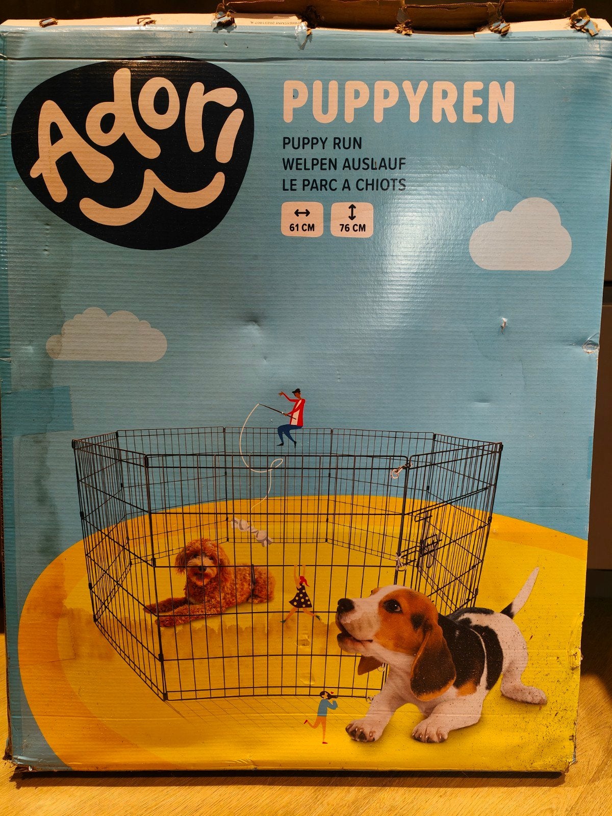 Puppyren van Adori, Dieren en Toebehoren, Ophalen, Zo goed als nieuw