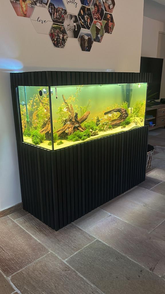 Juwel 180 + inbouw meubel filter en co2, Ophalen of Verzenden, Leeg aquarium, Juwel, Gebruikt