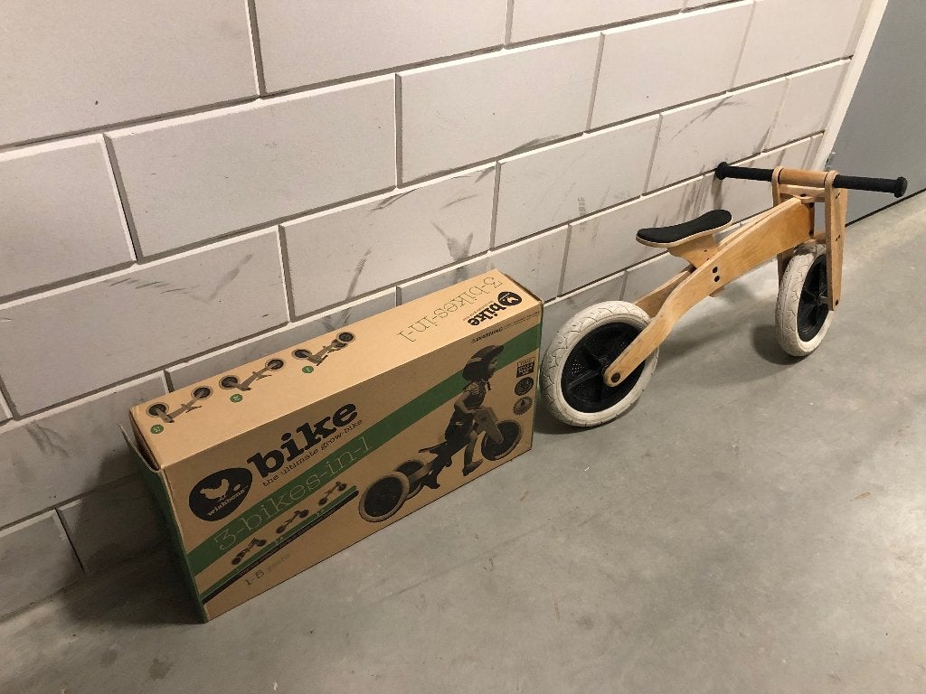 loopfiets met toebehoren, Ophalen, Zo goed als nieuw, Loopfiets