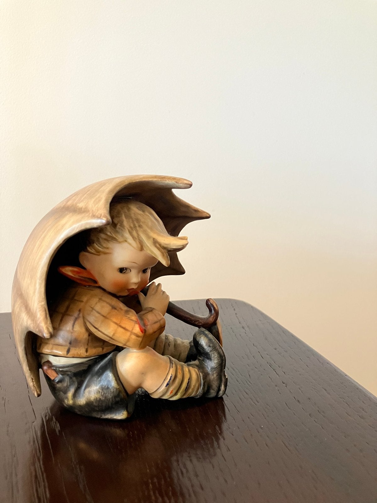 Vintage Hummel beeldje: Jongen met paraplu (152/0), Ophalen