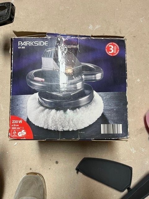 Parkside KH 368 Polijstmachine 230W, Ophalen, Gebruikt