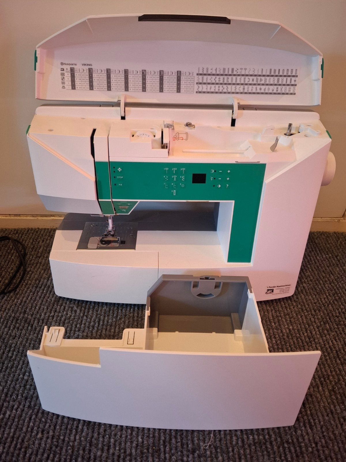 Husqvarna Viking Jade 20 Naaimachine, Ophalen of Verzenden, Gebruikt, Naaimachine, Husqvarna