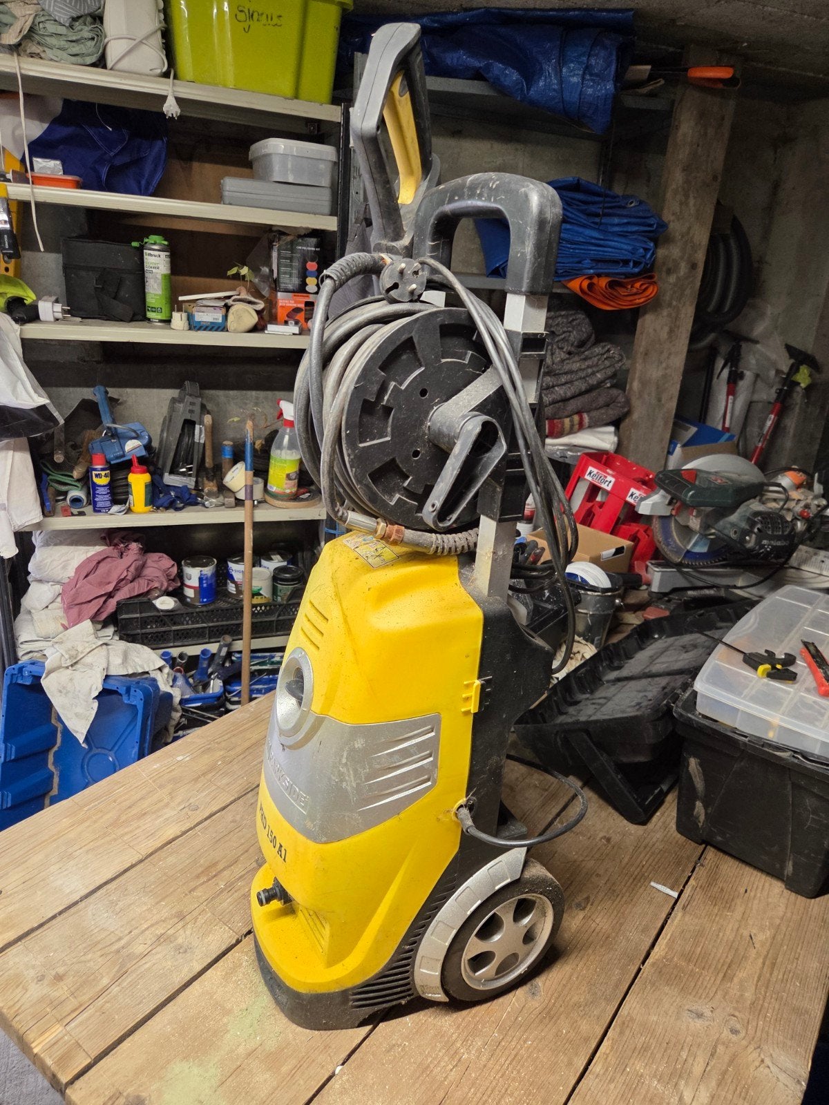 Parkside PHD 150 A1 Hogedrukreiniger - Gebruikt, Ophalen, Gebruikt, Elektrisch, Parkside
